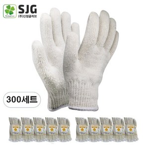 SJG 클로버 면장갑 60g 100켤레