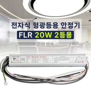 국산 넥스타 전자식 형광등 안정기 FL 20W 2등용, 1개