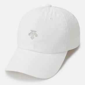 [데상트] M 모자 UQC SP123UCP1C-WHT 스포츠베이직 스피릿 나일론 볼캡 / WHT, 베이지계열 FREE, 상세 설명 참조, 사이즈:FREE