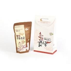 일반 지퍼팩 고창황토구운소금 500g, 1개