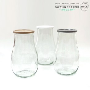 튤립형 2700ml(No.739)유리몸체 PE뚜껑, PE뚜껑_밀크, 1개