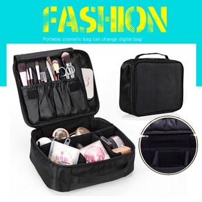 MAKE-UP FOR YOU 메이크업가방 (C벨크로타입), 메이크업가방 (C벨크로 블랙), 1개