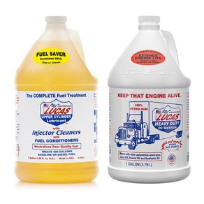 루카스 인젝터 클리너 헤비듀티 오일 스태빌라이저 3.79L / Lucas Injecto Cleane Oil Stabilize 1 Gal, 1개