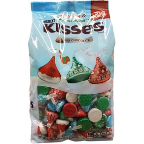 Heshey's Kisses Milk Chocolate Santa Hat & Kissmas Heshey's Kisses 밀크 초콜릿 산타 모자 & Kissmas 스웨터 310, 1개, 1.52kg