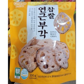 오희숙전통부각 찹쌀 연근부각 200g