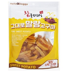 헬로도기 그대로 말랑 스틱고구마 스틱, 고구마맛, 250g, 5개