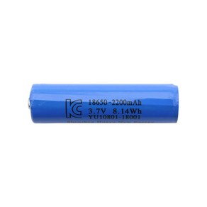 Coms 18650 충전지 BT186/리튬이온 배터리/2200mAh, 1개입, 1개