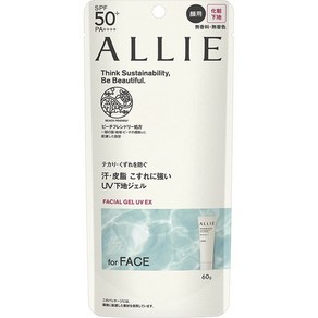 일본직발송 6. ALLIE(얼리) ALLIE 얼리 크로노뷰티 페이셜 젤 EX SPF50+PA++++ 60G B09NCRY5N9, 1개