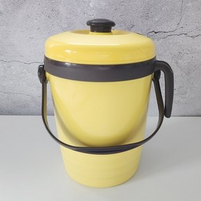 음쓰수거통 손잡이 주택 빌라 음식물 쓰레기통 2L, 상세페이지 참조, 1개