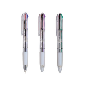 제노 3색 볼펜 0.38mm, VO(블랙／바이올렛／오렌지)