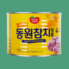 동원 참치 살코기 캔덕용, 1.88g, 1개