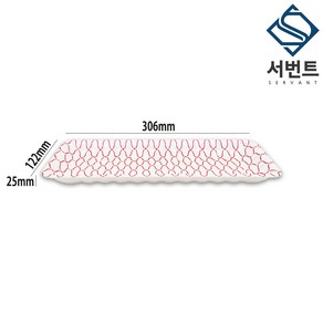 풍원 PSP트레이 발포트레이 27호 적색 스티로폼용기 정육 생선 과일 포장용기, 1개, 400개