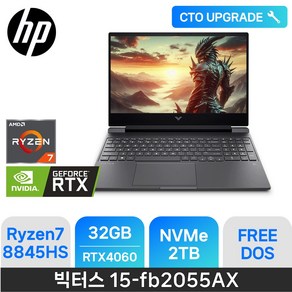 HP 빅터스 15-fb2055AX, Fee DOS, 32GB, 2TB, 다크실버