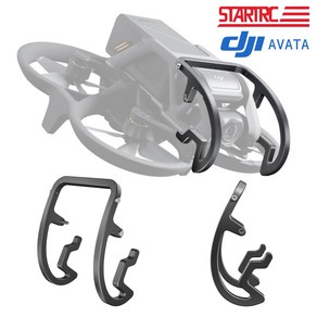 호환 일체형 STARTRC DJI 아바타 AVATA 드론 짐벌 렌즈 전면 보호 메탈 범퍼 브라켓 커버 바, 1개