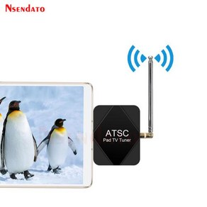 마이크로 USB ATSC 패드 TV 튜너 풀 HD ATSC TV 수신기 스틱 안드로이드 전화태블릿에서 라이브 HDTV 미국 멕시코 캐나다, With box, 1.Without box, 1개