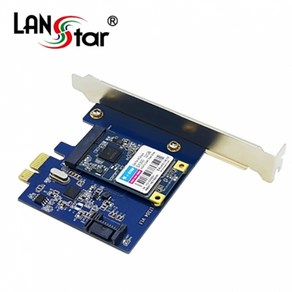 랜스타 LS-PCIE-MSATA Msata To SATA PCI-E Express 카드 미니가이드