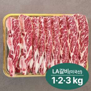 바비큐브 미국산 LA식꽃갈비 선물세트 (냉동) 1kg 1개
