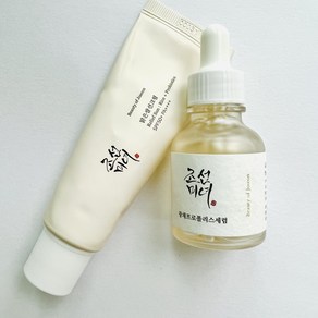 Beauty of Joseon PROPOLIS NIACINAMIDE Glow seum 30ml+ RICE PROBIOTICS sun ceam (SPF50+ PA++++), 30ml, 1개