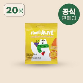 아임얼라이브 콤부차 젤리 혼합과일맛, 20개, 50g