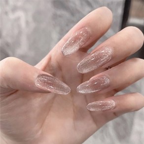 잇템샵 네일팁 인조손톱 네일아트 + 네일글루 + 양면테잎 세트 상품, 1개, 36.화이트톤