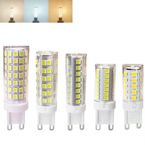 G9 LED 램프 10개 7W 9W 12W 15W 18W AC110V 220V LED 램프 SMD 2835 LED G9 램프 교체 30/40W 할로겐 램프 가정용 실용 빠른 납품, 7W 3PCS, Wam White, 3개