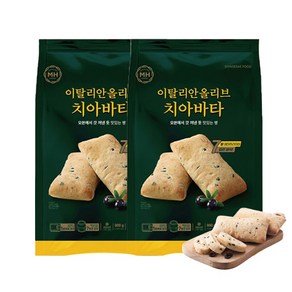 신세계푸드 베키아에누보 이탈리안 올리브 치아바타 800g (100gx8개입) 2개