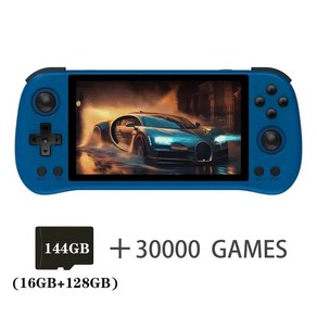 오락실 POWKIDDY 오픈 소스 휴대용 게임 콘솔 X55 인치 IPS 스크린 RK3566 리눅스 4000 MAh TV HDMI, 02 64G 20000 Games