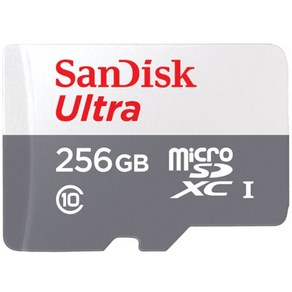 샌디스크코리아 공식인증정품 마이크로 SD카드 SDXC ULTRA 울트라 QUNR 256GB, 1개