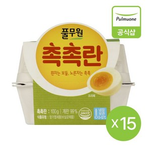 풀무원 촉촉란 100g x 15개, 촉촉란100g 15개, 1개, 개당 중량