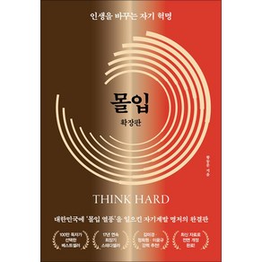 몰입 확장판인생을 바꾸는 자기 혁명, 알에이치코리아(RHK), 황농문