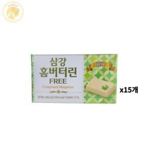 삼강 홈버터린 450g, 15개