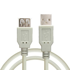 대원TMT USB2.0(암-수) 1M 연장케이블