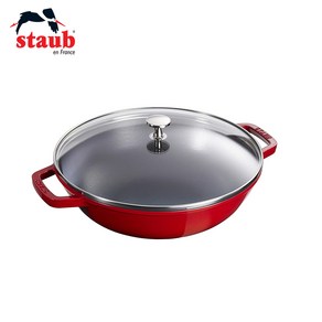 STAUB 스타우브 스몰웍 30cm 스몰팬 독일직배송, 레드