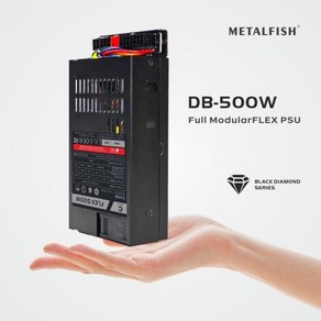 METALFISH 플렉스 500W 모듈식 전원 공급 장치 소형 1U 컴퓨터 PSU FlexATX 500W ITX 컴팩트 미니 PC POS AIO400W 옵션, [01] 300W, 1개