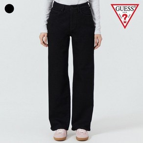 GUESS Jeans F/W 여성 YO4D9195 기모 BLK톤 와이드 829604