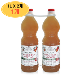 ACETUM 유기농 사과식초, 2L, 1개