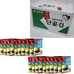 설날선물/단골김일반박스(20봉), 20개, 30g