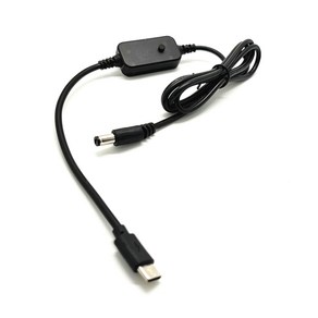 USB Type C 케이블에서 DC5521 PD 트리거 전원 변환기 어댑터 라인 LCD 모니터 카메라 전원 장치는 장치를 사용합니다., 전압 라인, 1개