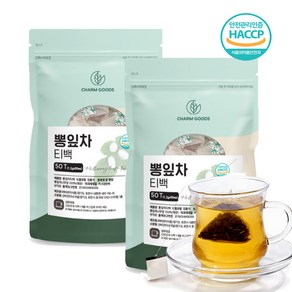 식약처 HACCP 100% 국내산 뽕잎차 100T 뽕잎 뽕나무잎 티백, 60g, 100개