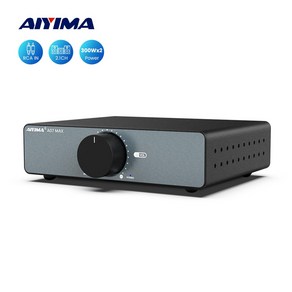 AIYIMA A07 MAX 오디오 앰프 300Wx2 TPA3255 PBTL 2.0 스테레오 모노 사운드 앰프 600W 홈시어터 스피커 파워 앰프