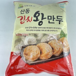 나래 산동 김치왕만두 1.4kg, 1개