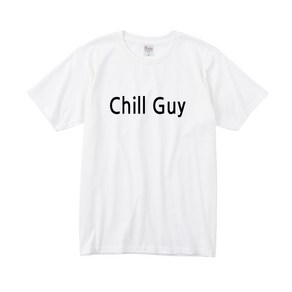 chillguy 칠가이 웃긴티셔츠 쓸데없는선물 킹받는선물