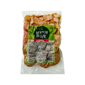 CJ 이츠웰 부대찌개 모듬햄 1kg, 1개