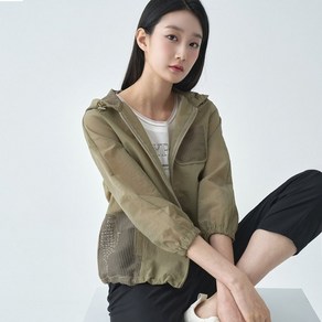 지센 (2컬러) 메쉬배색 프린팅 후드점퍼 LSJPO454 1425379