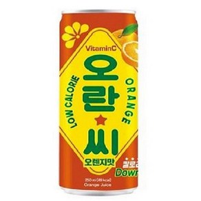 오란씨 오렌지 캔250ml 30입, 30개, 250ml