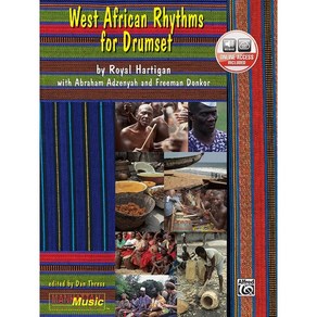 웨스트 아프리칸 리듬 포 드럼셋 (온라인 음원 포함) West-Afican Rhythms fo Dumset [00-MMBK0057CD] Alfed 알프레드