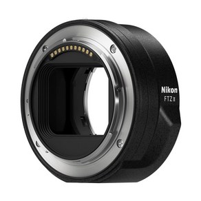 니콘 마운트 어댑터 FTZII Z 마운트 용 Nikon 블랙 FTZ2, 1개, 단일 옵션