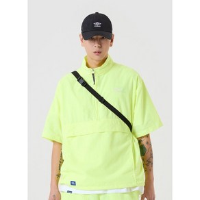 [백화점 정품] 엄브로 남녀공용 클래식 반팔 스탠넥 아노락 자켓 UQ223CWT42LYL