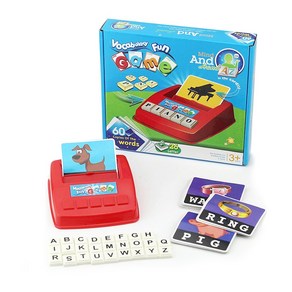 토이피쉬 알파벳매칭 파닉스 영어보드게임, VOCABULARY FUN GAME(대문자)
