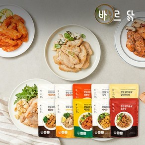 [바르닭] 한입 닭가슴살 100g3팩 10종 골라담기, 바비큐3팩, 3개, 100g